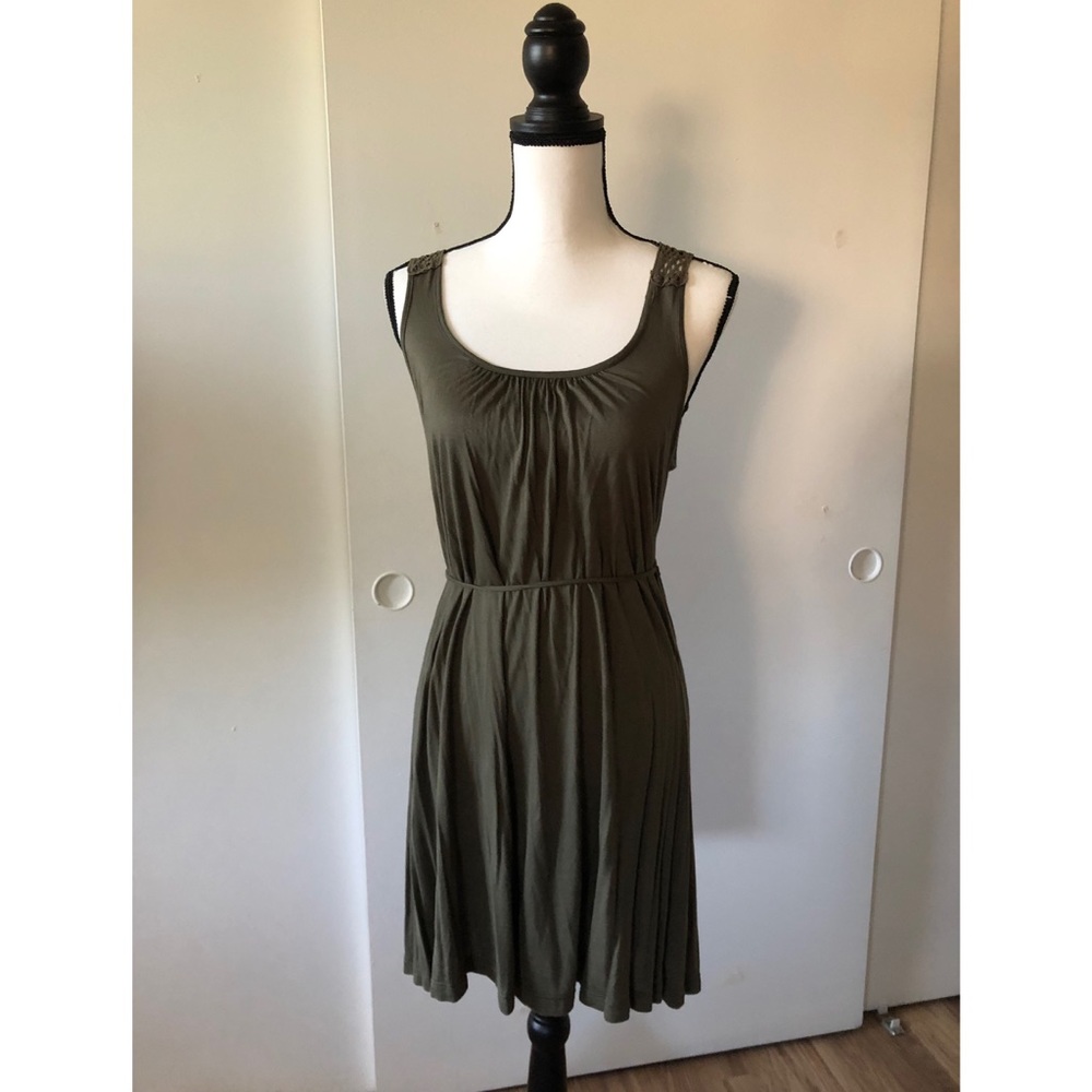 Forest Green Forever 21 Dress